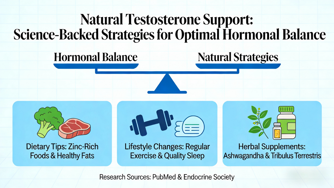 Natural Testosterone Support: Science-Backed Strategies for Optimal Hormonal Balance