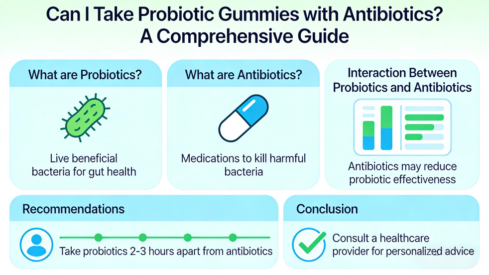 **Can I Take Probiotic Gummies with Antibiotics? A Comprehensive Guide**