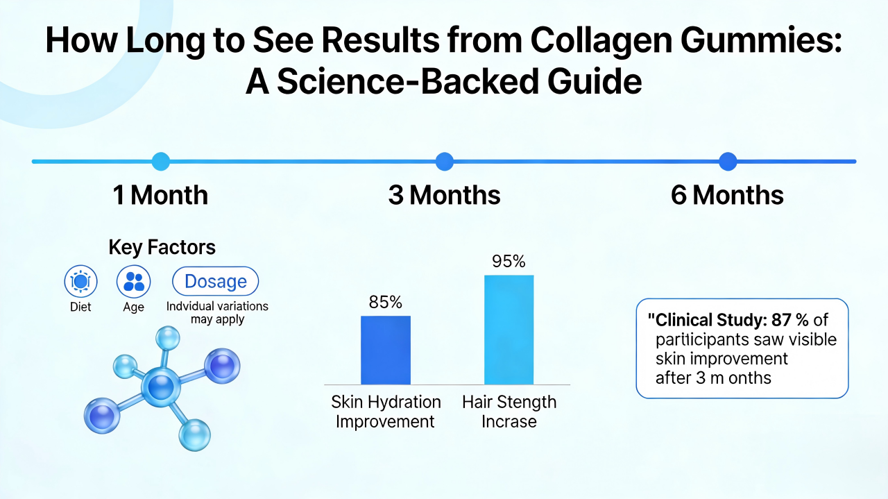 How Long to See Results from Collagen Gummies: A Science-Backed Guide