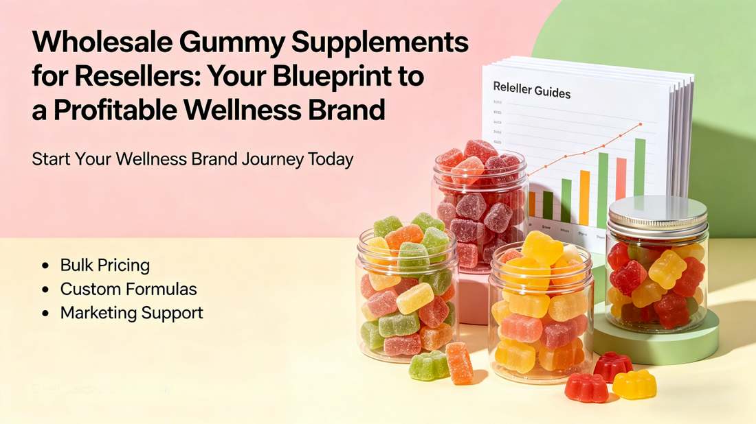 Wholesale Gummy Supplements for Resellers: Your Blueprint to a Profitable Wellness Brand