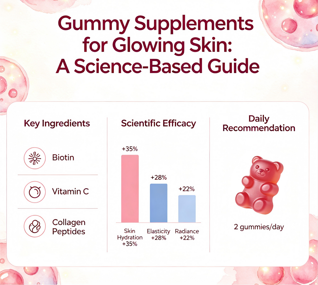 Gummy Supplements for Glowing Skin: A Science-Based Guide