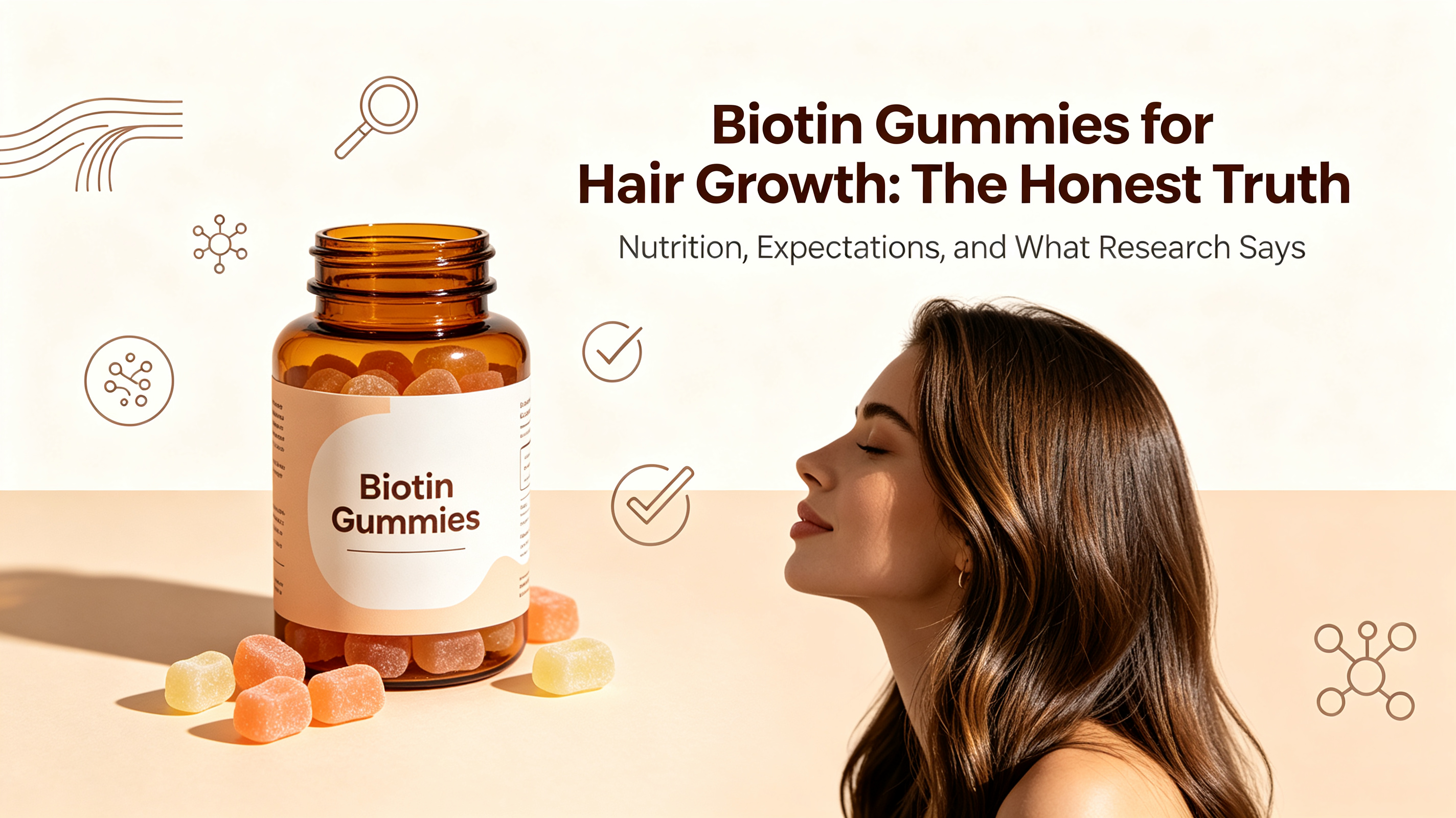 Biotin Gummies for Hair Growth: The Honest Truth