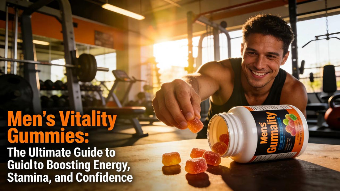 Men's Vitality Gummies: The Ultimate Guide to Boosting Energy, Stamina, and Confidence