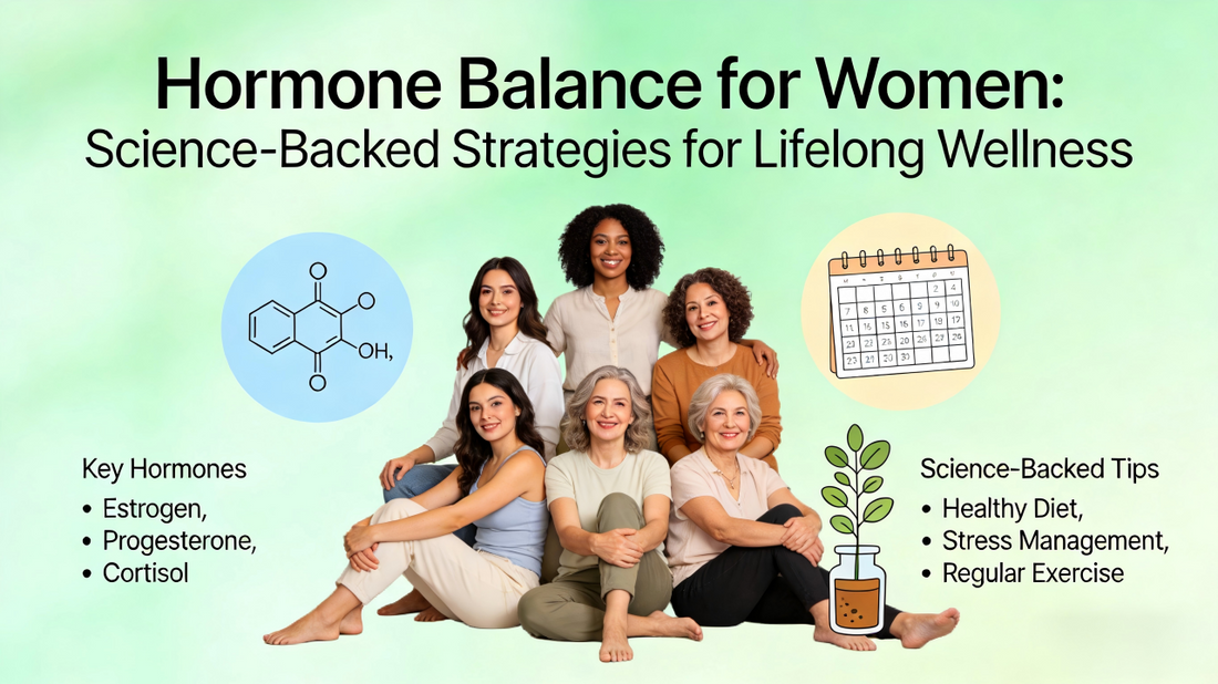 Hormone Balance for Women: Science-Backed Strategies for Lifelong Wellness