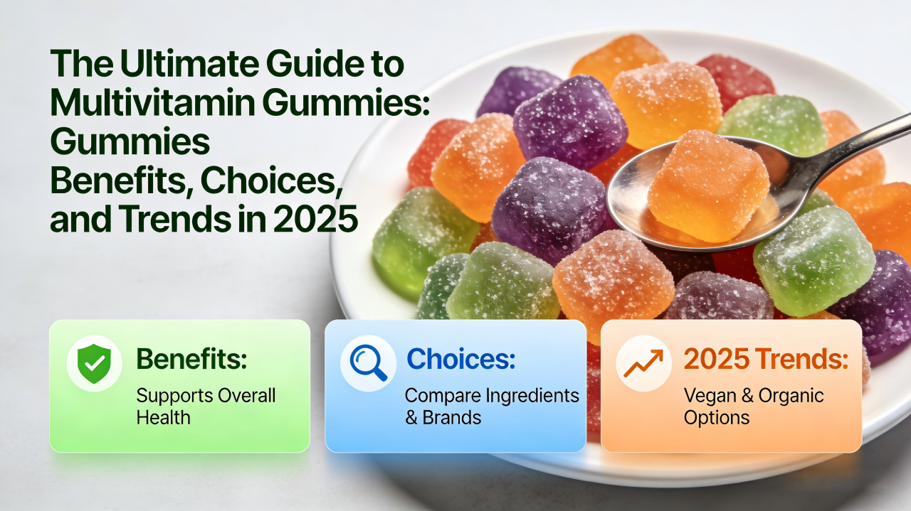 The Ultimate Guide to Multivitamin Gummies: Benefits, Choices, and Trends in 2025 ﻿