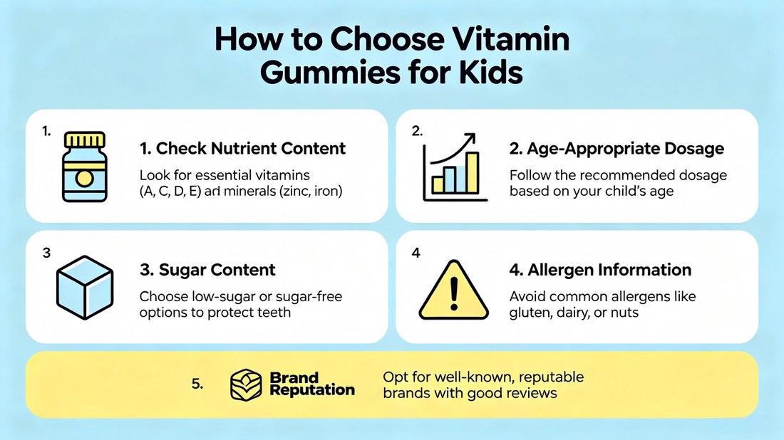 How to Choose Vitamin Gummies for Kids