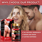Maca Extract 3000mg for Curves | Natural Butt Enhancement Pills for Women | 60 Capsules | Booty, Hips, Hormonal Balance Support Supplement | All Natural Ingredients, Non-GMO