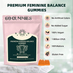 Premium Feminine Balance Gummies for Women, Hawaiian Pineapple Gummies for Women PH Balance Support - Immune Support Gluten-Free - 60 Gummies - 30 Servings