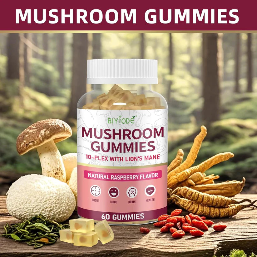 10X Mushroom Gummies