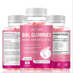 BIYODE BBL GUMMIES for Butt Enhancement - Bigger, Firming & Lifting, All Natural Butt Growth Supplement with Phytoestrogens, Hormone Balance Herbs, Collagen - Vegan, Keto Friendly, Gluten Free, Non-GMO, 60 Gummies