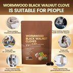 18-in-1 Black Walnut Wormwood Cleanse for Humans, 80 Day Supply, 6600mg Serving, Rapid Gut Cleanse & Digestive Health with Clove, Garlic, Turmeric, Pumpkin Seed, Oregano, Berberine & More 240 Softgels