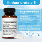 Lithium Orotate Intestinal Capsules Health Care Body Supplements