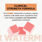 BIYODE Sour Watermelon Daily Tanning Gummies with Astaxanthin, Lycopene & Beta Carotene - 60 Gummies, Melanin Production Supplement for Natural Glow, Supports Skin Health, Vegan, No Added Sugar, 180g