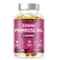 Evening Primrose Oil 1300mg Softgels - 90 Count, 109mg GLA Omega-6 Supplement for Healthy Skin, Hormone Support (PMS & Menopause), Non-GMO, Gluten-Free, Third-Party Tested