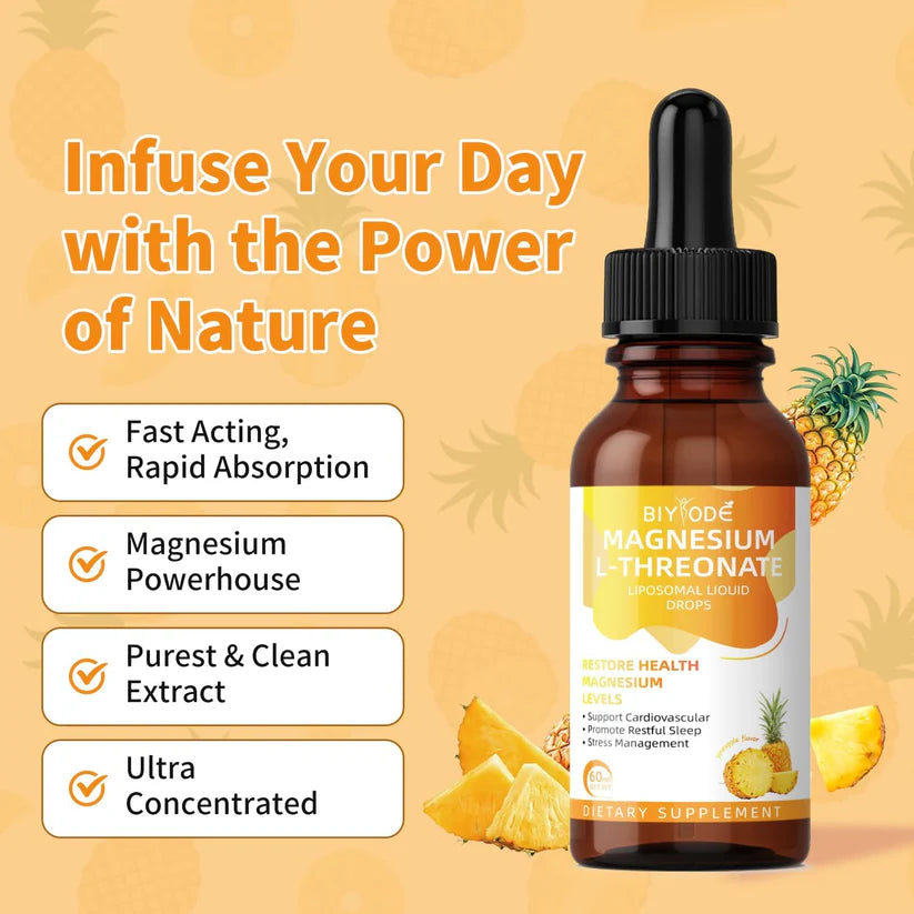 Magnesium L-Threonate Liquid Drops