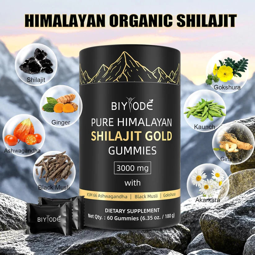 Shilajit Gummies: Pure Shilajit Himalayan