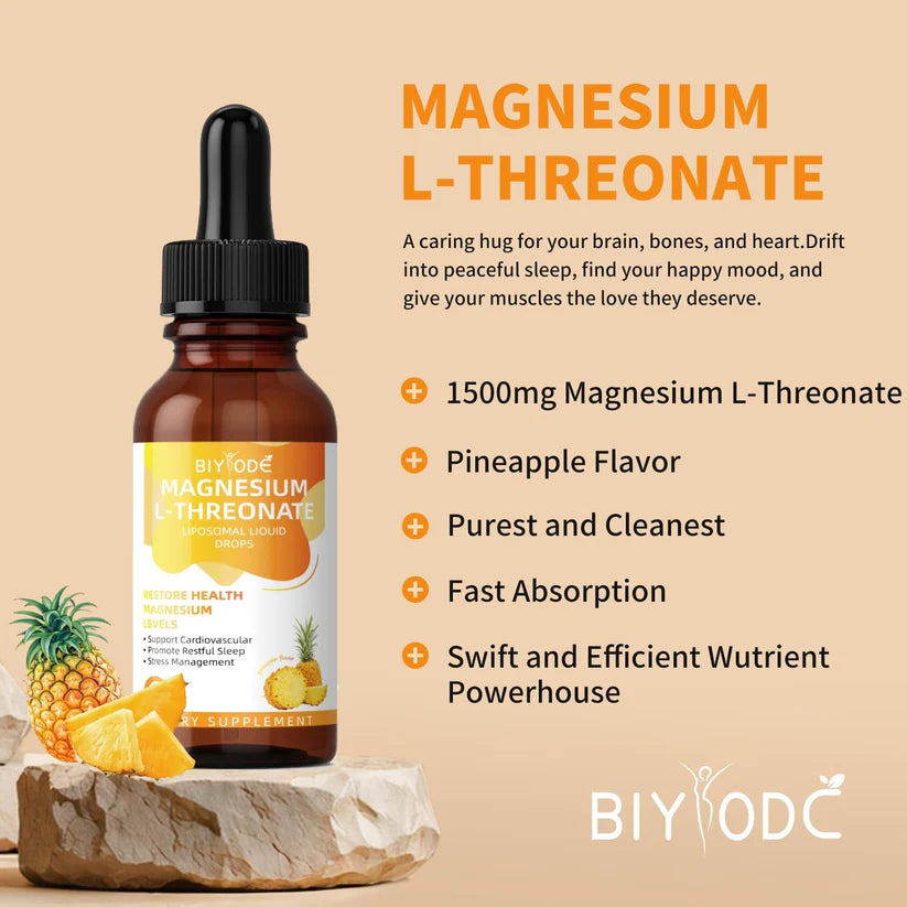 Magnesium L-Threonate Liquid Drops