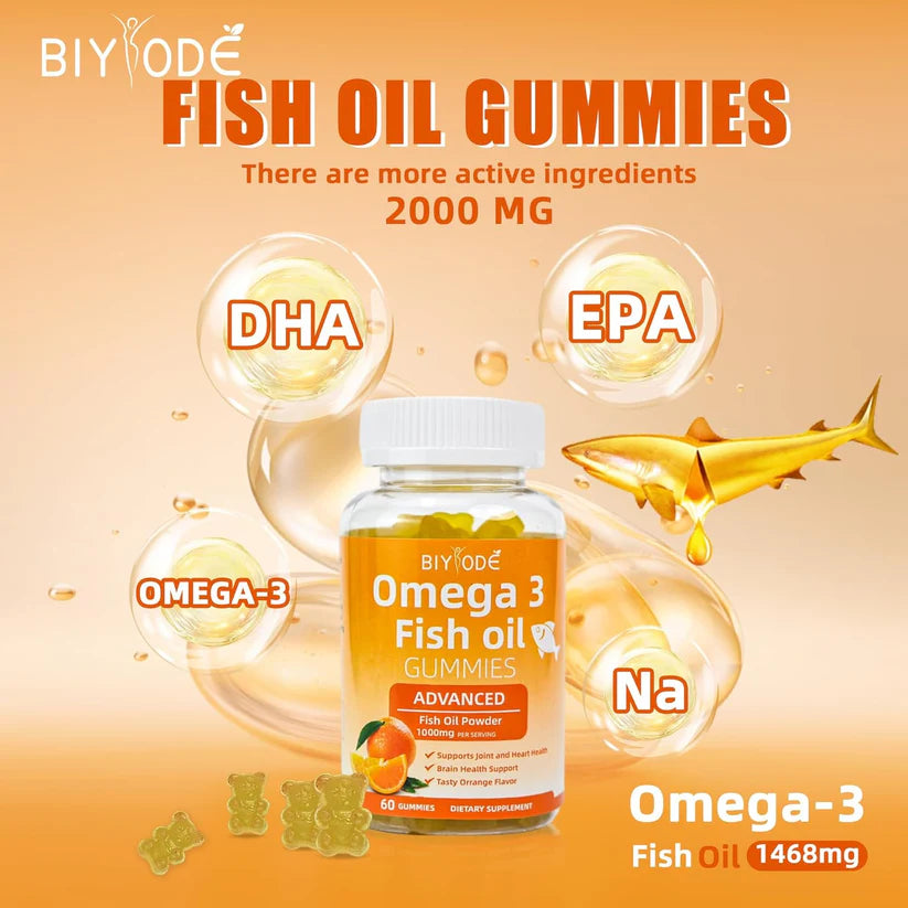 Pure Omega-3 Fish Oil Gummies