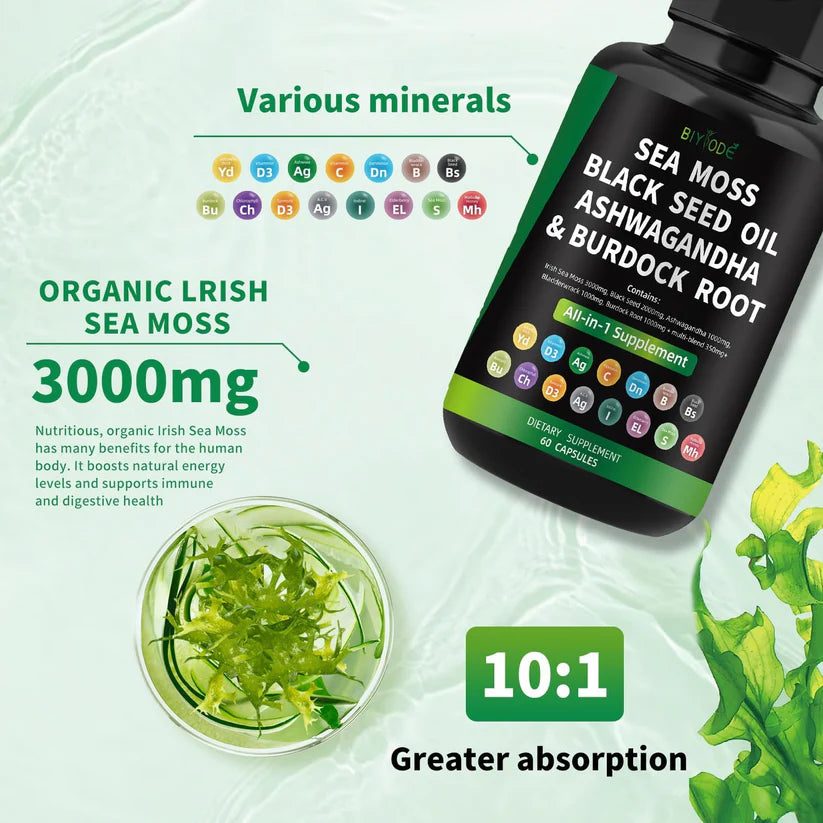 Organic Sea Moss Capsules