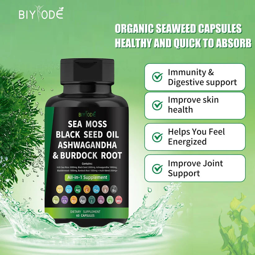 Organic Sea Moss Capsules