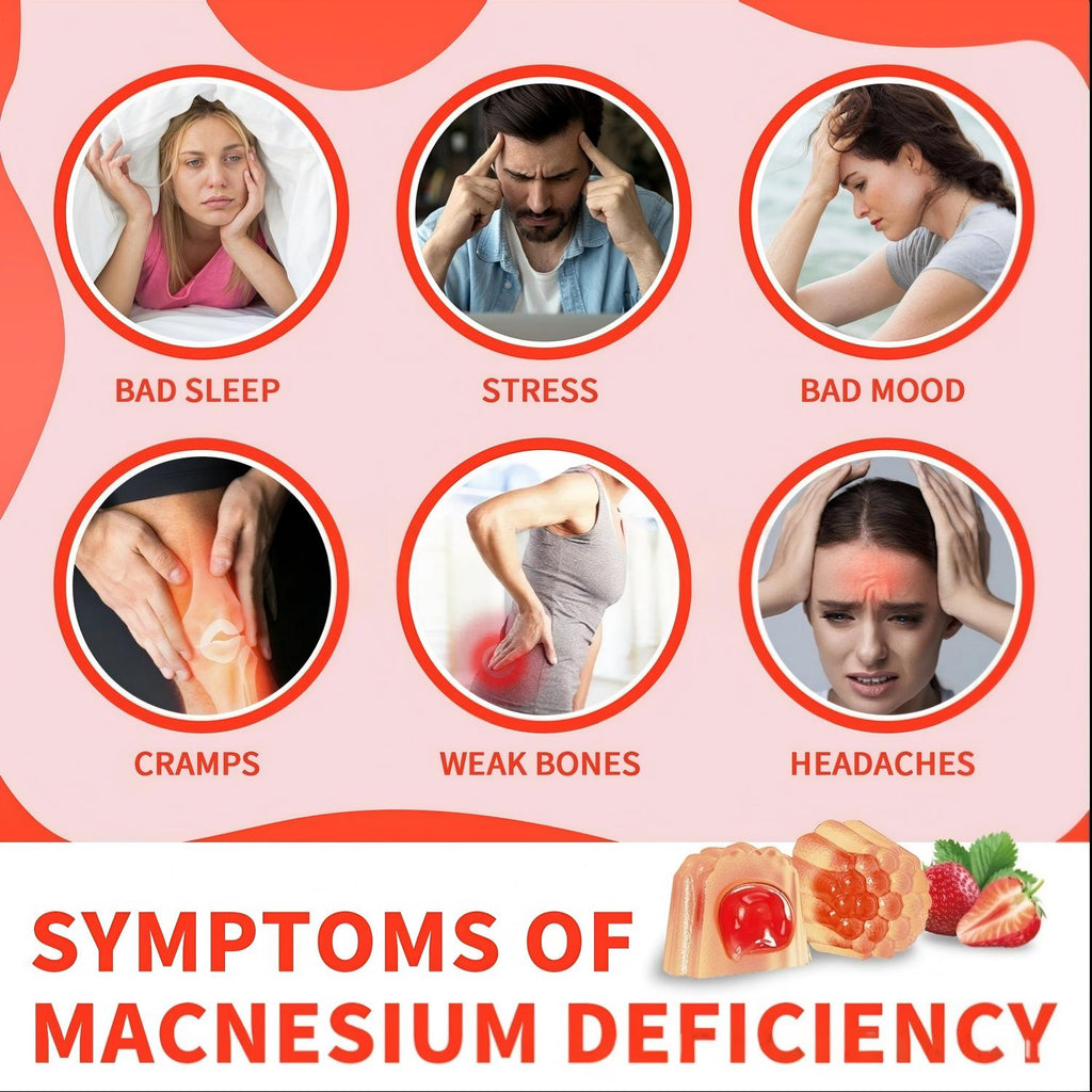 BIYODE Magnesium Glycinate Gummies 400mg, High Absorption Magnesium Supplement for Relaxation, Sleep, Stress & Anxiety Relief, Supports Heart, Nerves, Bones & Muscles, Mixed Fruit Pulp Flavor, Vegan, 60 Gummies