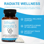Lithium Orotate Intestinal Capsules Health Care Body Supplements